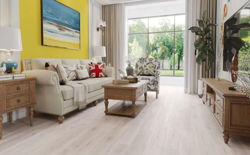 Lions Floor Residential Luxury Vinyl Plank / Collection: Natural Essence Plus / Color: Azur / (Also available in 6 other colors!) / Click on picture above to see additional colors! 