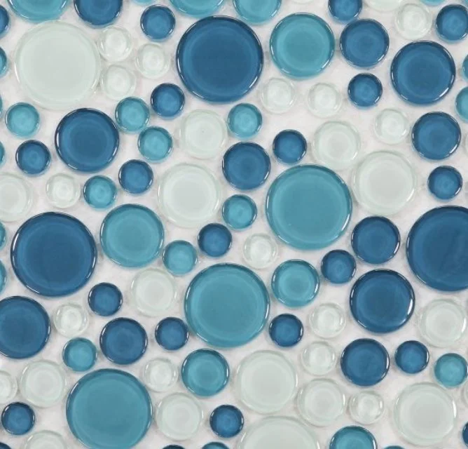 Elysium Residential Mosaic Tile (Can also be used in pools!) (*ARM 30) / Collection: Lady / Color: Mint - SKU: MO1071 / Size: "10.75 x 10.75" - (Only size available!) / Click on picture above to see enhanced view!