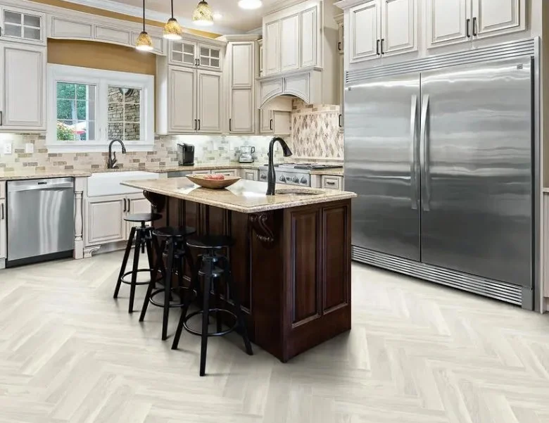 BeauFlor Luxury Sheet Vinyl (Linoleum) / Collection: BlacktexHD / Color: Cashmere 129L / (Available in 13'2 Foot Rolls) / (Available in 6 other colors!) / Click on picture above to see additional colors!