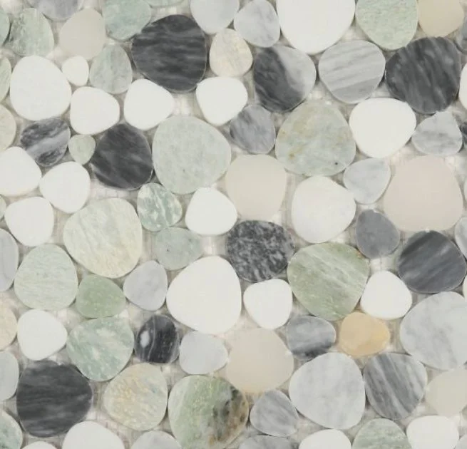 Elysium Residential Mosaic Tile (*ARM 3) / Collection: Aphrodite / Color: Grassland - SKU: P3696 / Size: 12" x 12" - (Only size available!) / Click on picture above to see enhanced view!