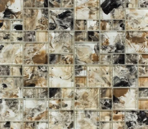 Viking Dist. Anthology Residential Mosaic Wall Tiles / (Can also be used in pools!) / Collection: Splash / Color: Island Dunes - SKU: ANTHSPID / Size: "12 x 12" - (Only size available!) / No link available to see enhanced view!