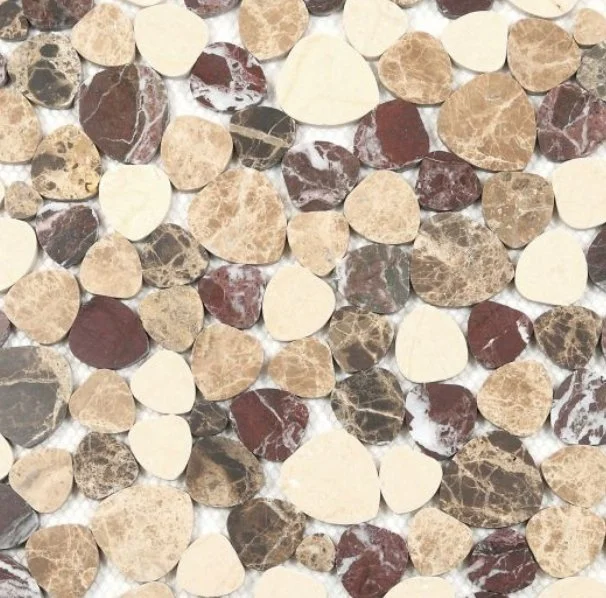 Elysium Residential Mosaic Tile (*ARM 6) / Collection: Aphrodite / Color: Burgundy Brown - SKU: M4613 / Size: 12" x 12" - (Only size available!) / Click on picture above to see enhanced view! 