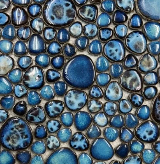 Elysium Residential Mosaic Tile (Can also be used in pools!) (*ARM 40) / Collection: Growing / Color: Lake - SKU: M4150 / Size: "11.50 x 11.50" - (Only size available!) / Click on picture above to see enhanced view!