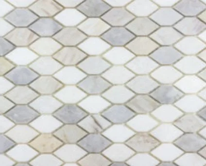 Viking Dist. Anthology Residential Mosaic Wall Tiles / Collection: The Finish Line / Color: Natural Prism - SKU: ANTHFLNP / Size: "12 x 12" - (Only size available!) / No link available to see enhanced view!