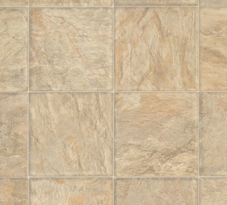 Adleta Armstrong Luxury Sheet Vinyl (Linoleum) / Collection: Progressions -Ancient Slate / Color: Butterscotch G7202 / (Available in 12' Foot Rolls) / (Available in 29 other colors!) / Click on picture above to see additional colors! 