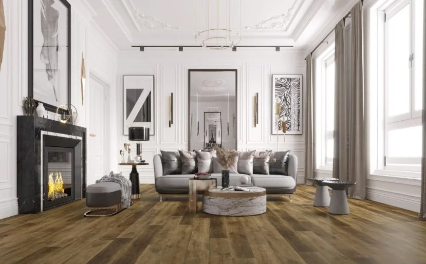 Lions Floor Residential Luxury Vinyl Plank / Collection: Bambino / Color: Ganache / (Also available in 15 other colors!) / Click on picture above to see additional colors!