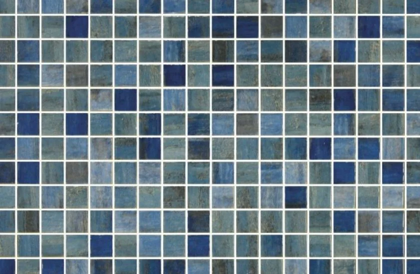 Elysium Residential Mosaic Tile (Can also be used in pools!) (*ARM 47) / Collection: Vanguard / Color: Forest Blue - SKU: M809 / Size: "12.25 x 18.50" - (Only size available!) / Click on picture above to see enhanced view!