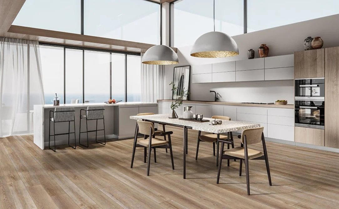 Johnson Hardwood Residential Laminate / Collection: Bella Vista / Color: Capri / (Available in click only!) / (Available in 11 other colors!)  / Click on picture above to view additional colors!