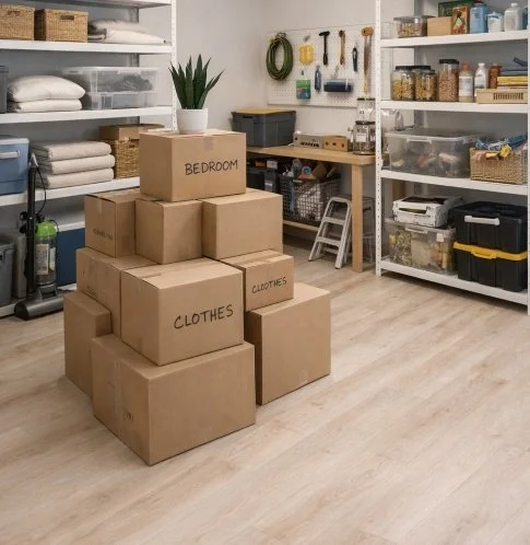 Mountain Scapes Flooring Residential Luxury Vinyl Plank / Collection: Cascade Falls / Color: Thunder Crest / (Also available in 3 other colors!) / Click on picture above to see additional colors! 