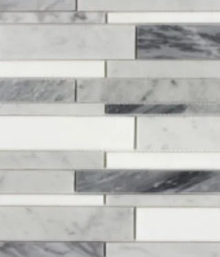 Viking Dist. Anthology Residential Mosaic Wall Tiles / Collection: Casablanca / Color: Gallerie 38 - SKU: ANTHCAGA / Size: "12 x 12" - (Only size available!) / No link available to see enhanced view!