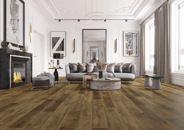 Lions Floor Residential Luxury Vinyl Plank / Collection: Bambino / Color: Ganache / (Also available in 15 other colors!) / Click on picture above to see additional colors!