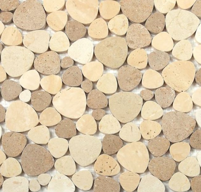 Elysium Residential Mosaic Tile (*ARM 1) / Collection: Aphrodite / Color: Mix Brown - SKU: M4118 / Size: 12" x 12" - (Only size available!) / Click on picture above to see enhanced view! 