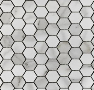Viking Dist. Anthology Residential Mosaic Wall Tiles / Collection: Marble Ridge Reserve / Color: Bella Tuscana - SKU: ANTHMRBTHMM / Size: "12 x 12" - (Also available in a 1 x 2 subway mosaic!) / No link available to see enhanced view!