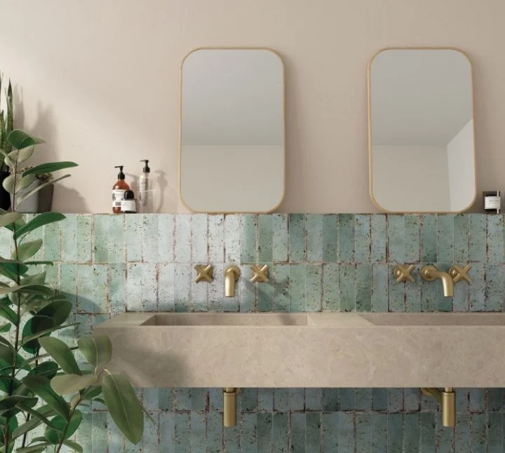 Esmer Residential Glazed Ceramic Wall Tile / Collection: Metamor / Color: Tikal / SKU:   W14METATI0308P / Size: 3" x 8" - (Available in more sizes!) / Click on picture above to see enhanced view!