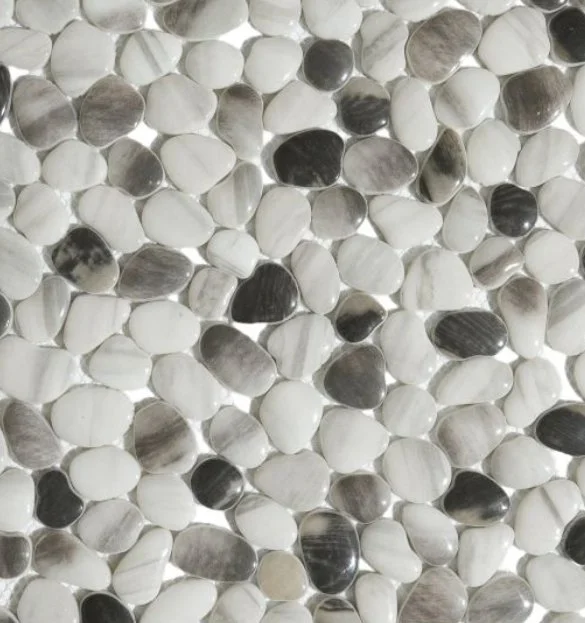 Elysium Residential Mosaic Tile (*ARM 29) / Collection: Art / Color: Pebble Grey - SKU: M4794 / Size: "12 x 12" - (Only size available!) / Click on picture above to see enhanced view!