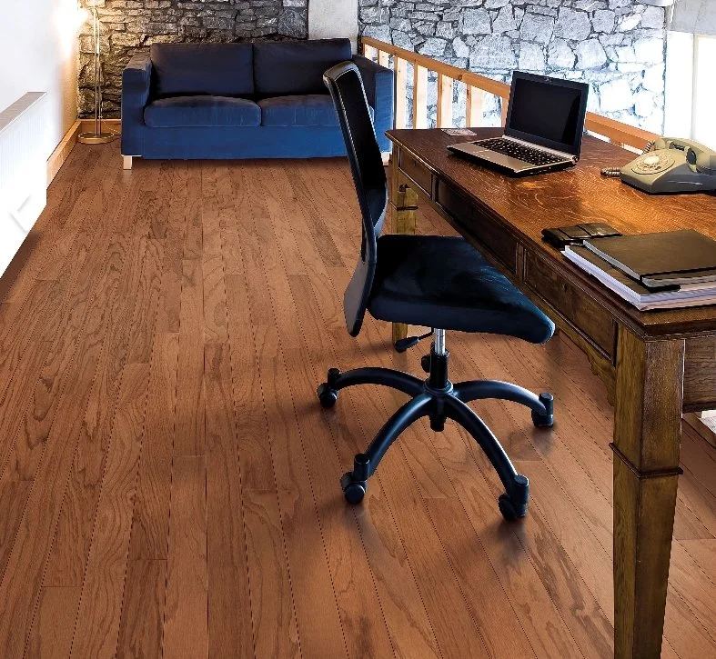 Mohawk Residential Engineered Hardwood Flooring / Collection: TecWood Essentials-Woodmore / Color: Oak Golden / (Available in glue down, staple, click, & float!) / (Available in 3 other colors!)  / Click on picture above to view additional colors!
