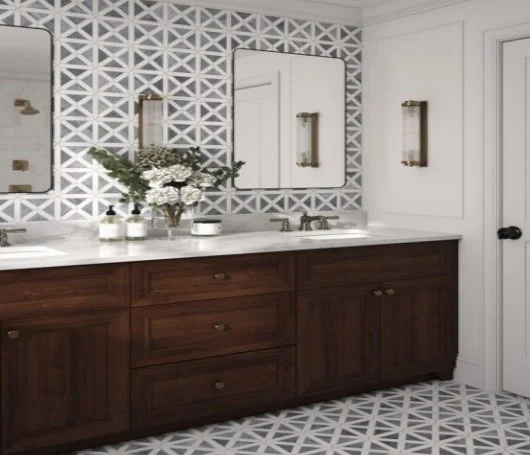 Viking Dist. Anthology Residential Mosaic Wall Tiles / Collection: Casablanca / Color: Meridan - SKU: ANTHCAMER / Size: "11.54 x 11.54" - (Only size available!) / No link available to see enhanced view!