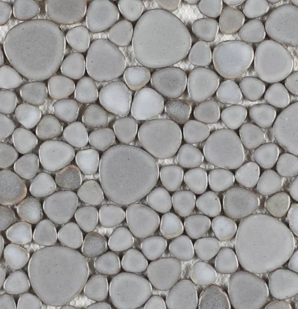 Elysium Residential Mosaic Tile (Can also be used in pools!) (*ARM 38) / Collection: Growing / Color: Grey - SKU: M534 / Size: "11.50 x 11.50" - (Only size available!) / Click on picture above to see enhanced view!