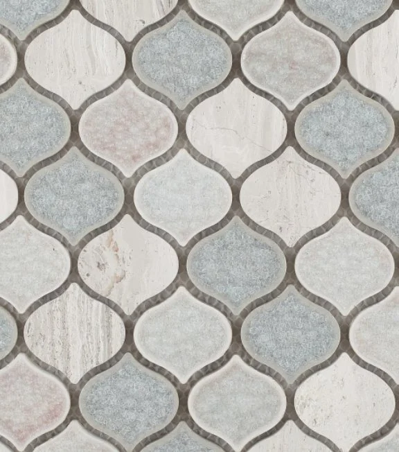Elysium Residential Mosaic Tile (*ARM 15) / Collection: Van Gogh / Color: Flare - SKU: M108 / Size: "11 x 11" - (Only size available!) / Click on picture above to see enhanced view! 