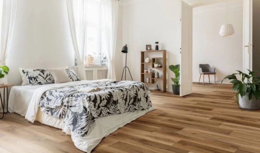P. F. S. Ascension Residential Luxury Vinyl Plank / Collection: Backwoods or Range / Color: Briarwood / (Available in glue down only!) / Click on picture above to see enhanced view!