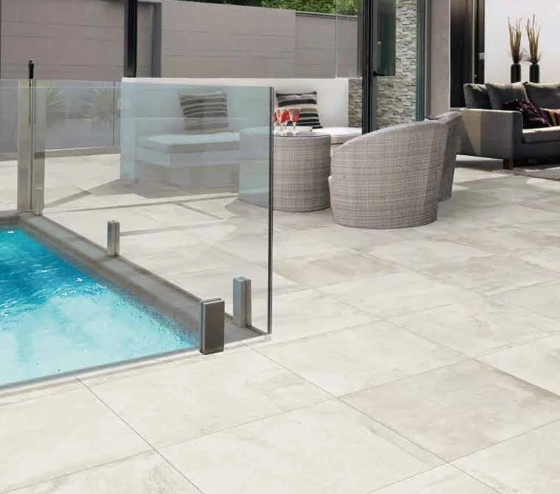 Bolick Dist. Del Conca Residential Outdoor Tile / Collection: Gotham / Color: Bianco-SKU: HGO210 / Size: 24" x 24" - (Available in more sizes!) / No link available to see enhanced view! 