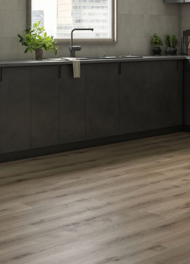 Adleta InHaus Residential Luxury Vinyl Plank / Collection: Ceramin Gallery / Color: Parkside / (Available in a glue down!) Click on picture above to see an enhanced view!