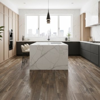 Mountain Scapes Flooring Residential Luxury Vinyl Plank / Collection: Lookout / Color: Bradford / (Also available in 10 other colors!) / Click on picture above to see additional colors! 