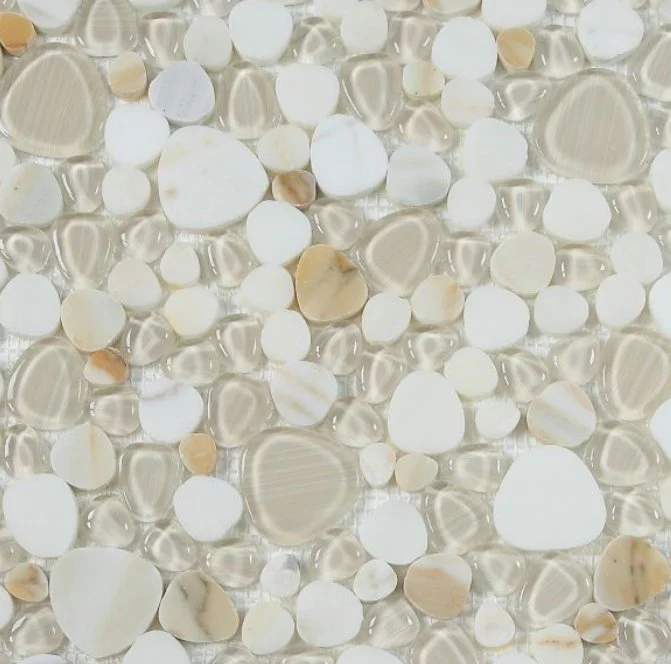 Elysium Residential Mosaic Tile (*ARM 21) / Collection: Peach / Color: Calacatta Gold - SKU: M3926 / Size: "12 x 12" - (Only size available!) / Click on picture above to see enhanced view!