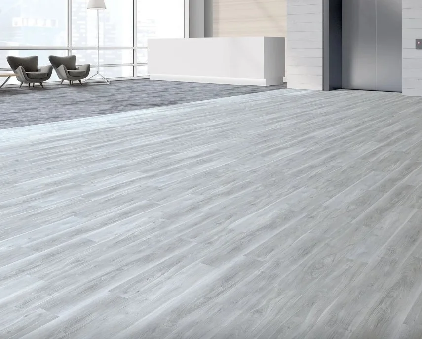 Brandon Co. Next Floor Residential Luxury Vinyl Plank / Collection: Coastal Resort / Color: Dovetail Gray / (Available in glue down!) Click on picture above to see an enhanced view!