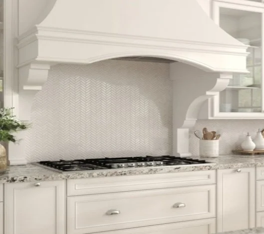 Viking Dist. Anthology Residential Mosaic Wall Tiles / Collection: Foundations / Color: Tilt Pewter - SKU: ANTHFOTPE / Size: "12 x 12" - (Only size available!) / No link available to see enhanced view!