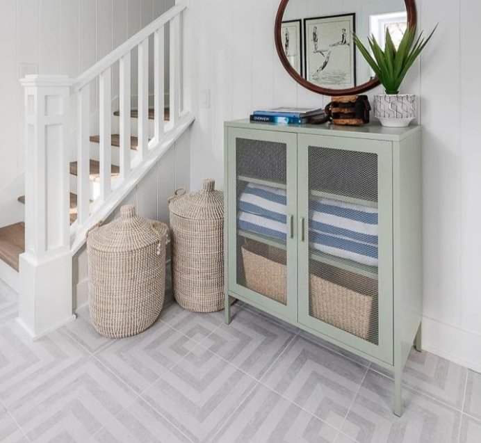 Brandon Co. Mirth Studio Residential Ceramic Tile / Collection: Ceramics / Color: Coastal Concentric -SKU: 70EN2110E / Size: 12" x 12" - (Available in more sizes!) / Click on picture above to see enhanced view! 