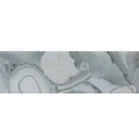 Elysium Residential Mosaic Tile (*ARM 36) / Collection: Aura / Color: Shell Grey - SKU: M762 / Size: "4 x 24" - (Only size available!) / Click on picture above to see enhanced view!
