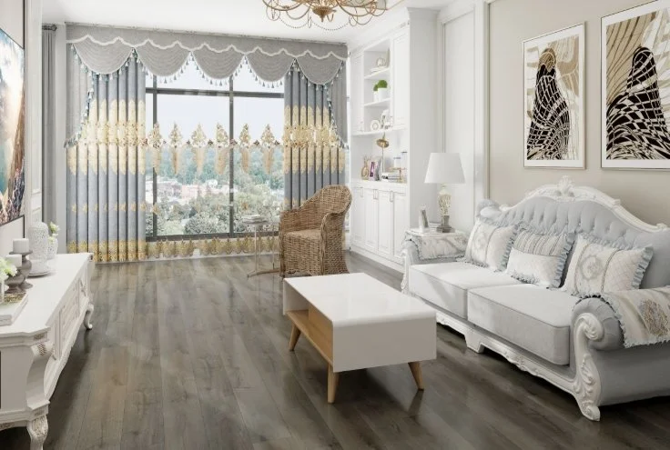 Lions Floor Residential Luxury Vinyl Plank / Collection: District / Color: Bellevue / (Also available in 11 other colors!) / Click on picture above to see additional colors!