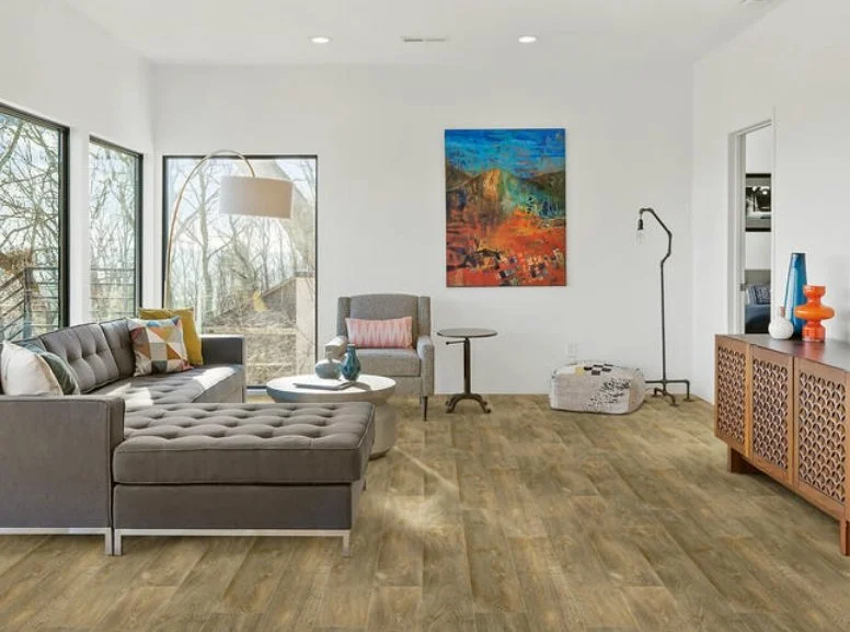 BeauFlor Luxury Sheet Vinyl (Linoleum) / Collection: BlacktexHD / Color: Impressionist Spice 646D / (Available in 13'2 Foot Rolls) / (Available in 6 other colors!) / Click on picture above to see additional colors!