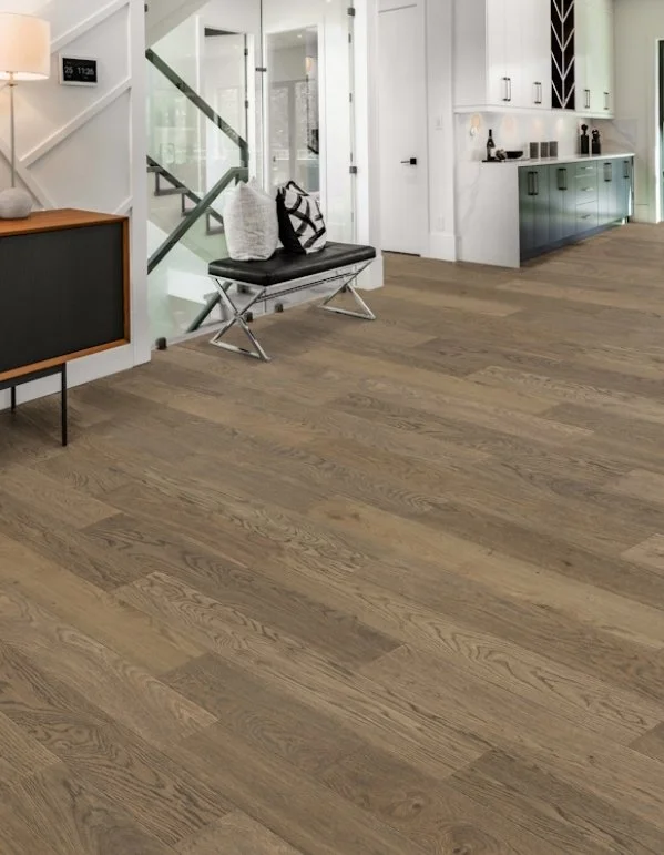 Adleta Residential Engineered Hardwood Flooring / Collection: Alpine / Color: Terrain Park / (Available in glue down, click, & float!) / (Available in 3 other colors!)  / Click on picture above to view additional colors!