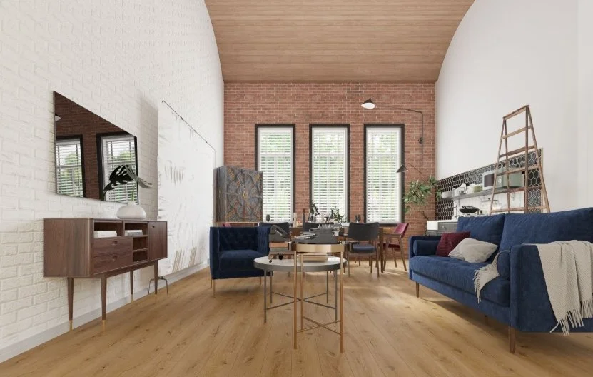 Lions Floor Residential Luxury Vinyl Plank / Collection: Lone Star Spirit XL / Color: Oak Dry-Aged / (Also available in 7 other colors!) / Click on picture above to see additional colors! 