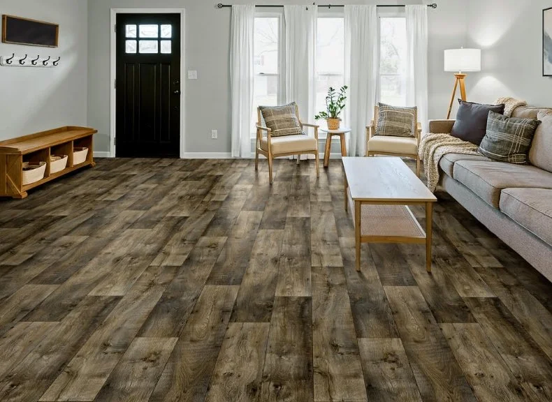 BeauFlor Luxury Sheet Vinyl (Linoleum) / Collection: Craftech / Color: Tongsten 699D / (Available in 13'2 Foot Rolls) / (Available in 6 other colors!) / Click on picture above to see additional colors! 