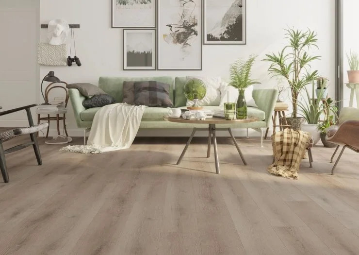 Lions Floor Residential Luxury Vinyl Plank / Collection: Bambino / Color: Coffee Feather / (Also available in 15 other colors!) / Click on picture above to see additional colors!
