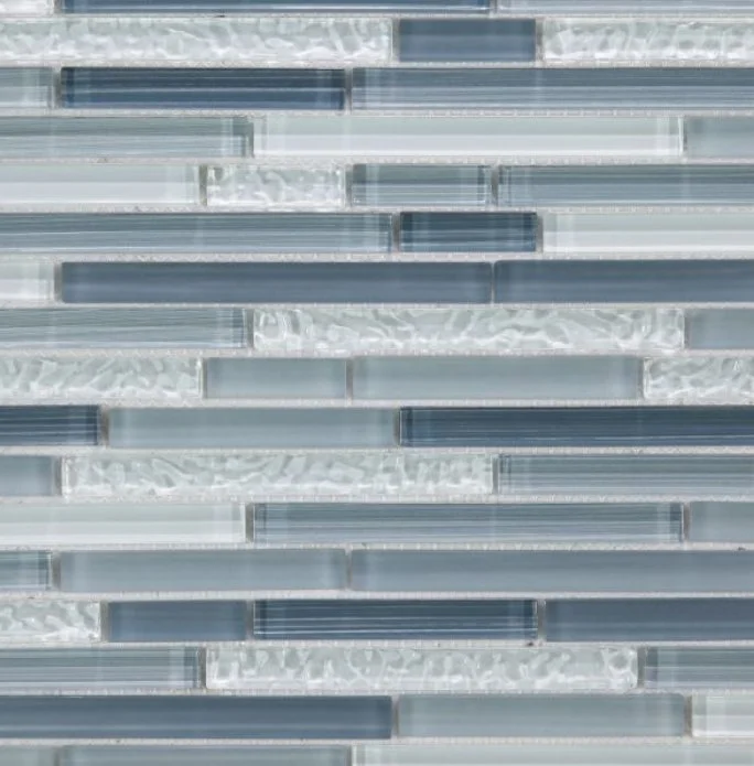 Elysium Residential Mosaic Tile (Can also be used in pools!) (*ARM 22) / Collection: Rain / Color: Blue - SKU: M175 / Size: "11.75 x 12" - (Only size available!) / Click on picture above to see enhanced view!