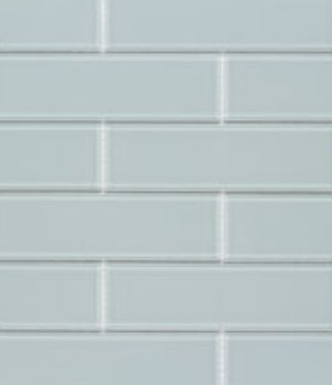 Viking Dist. Anthology Residential Mosaic Wall Tiles / Collection: Seasons / Color: Celestial 2 x 6 - SKU: ANTHSECE26 / Size: "2 x 6" - (Also available in a 4 x 8 & a herringbone pattern!) / No link available to see enhanced view!