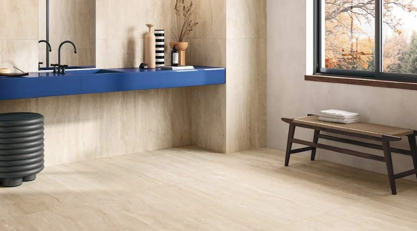 Bolick Dist. Del Conca Residential Porcelain Tile / Collection: Navona / Color: Sabbia -SKU: NV01 / Size: 12" x 48" - (Available in more sizes!) / No link available to see enhanced view! 