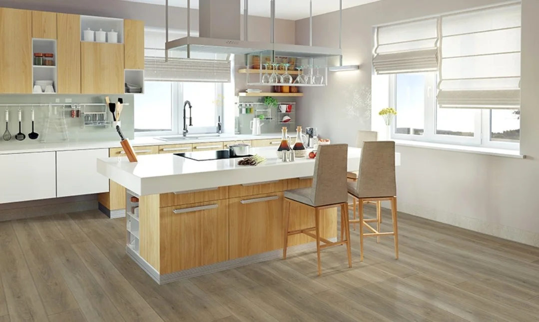 Johnson Hardwood Residential Luxury Vinyl Plank / Collection: Skyview / Color: Morning Fog / (Available in click only!) / (Available in 11 other colors!)  / Click on picture above to view additional colors!