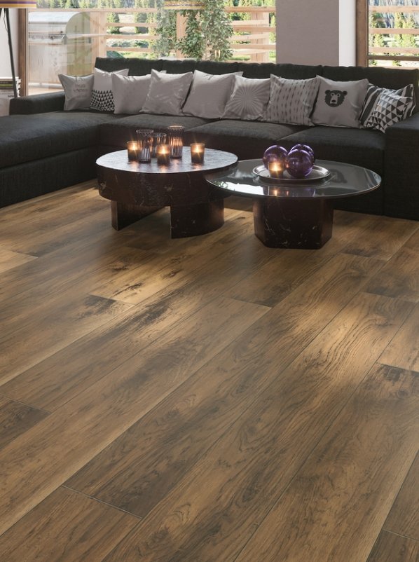 Adleta Jackson Vinyl Residential Luxury Vinyl Plank / Collection: Hickory Select / Color: Rivers Edge / (Available in a glue down!) Click on picture above to see an enhanced view!