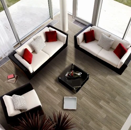 Brandon Co. Milestone Residential Porcelain Floor Tile / Collection: Pier / Color: Navy / Size:  6" x 36" - (Available in more sizes!) / Click on picture above to see enhanced view! 