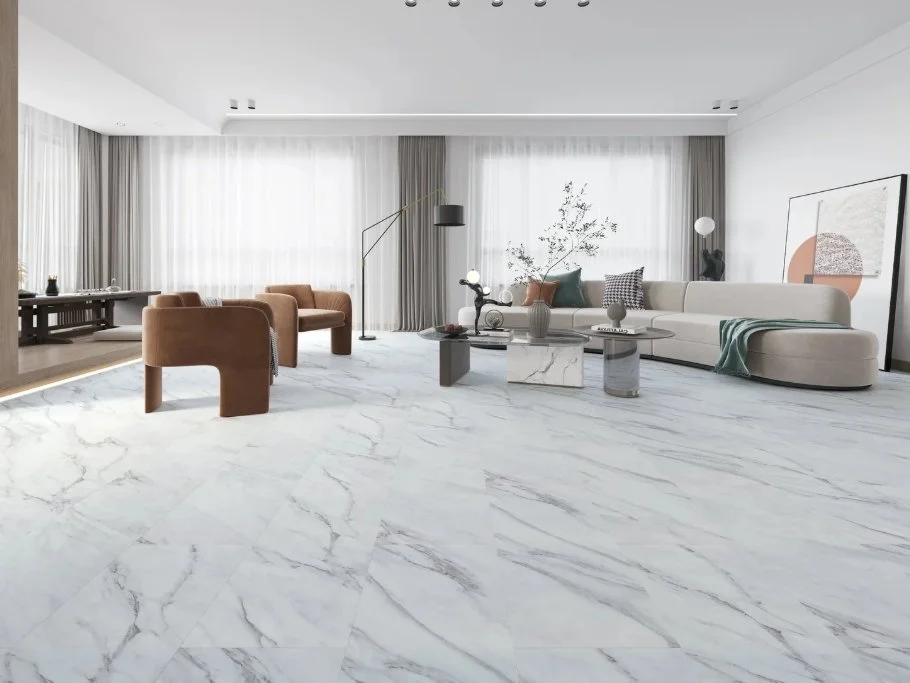 Brandon Co. Diamond Living Residential Luxury Vinyl Plank / Collection: Rome Tile Collection / Color: Murano / (Available in glue down!) No link available to see enhanced view!