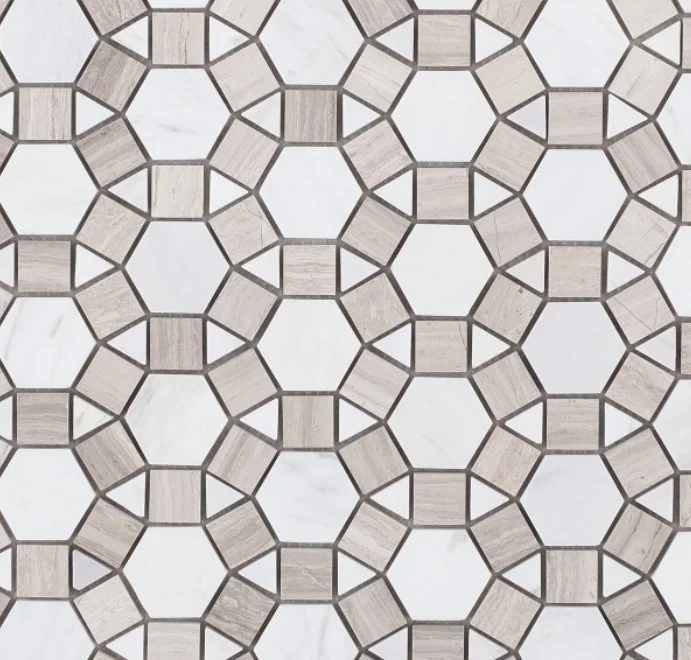 Elysium Residential Mosaic Tile (*ARM 9) / Collection: Aether / Color: Loft - SKU: M233 / Size: 11.50" x 12" - (Only size available!) / Click on picture above to see enhanced view!