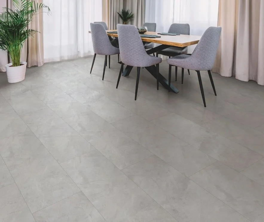 Brandon Co. Next Floor Residential Luxury Vinyl Tile / Collection: Rosecliff / Color:  Peltro / (Available in glue down!) Click on picture above to see an enhanced view!
