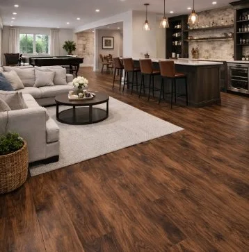 Mountain Scapes Flooring Residential Luxury Vinyl Plank / Collection: Cloud Cove / Color: Richmond / (Also available in 7 other colors!) / Click on picture above to see additional colors!