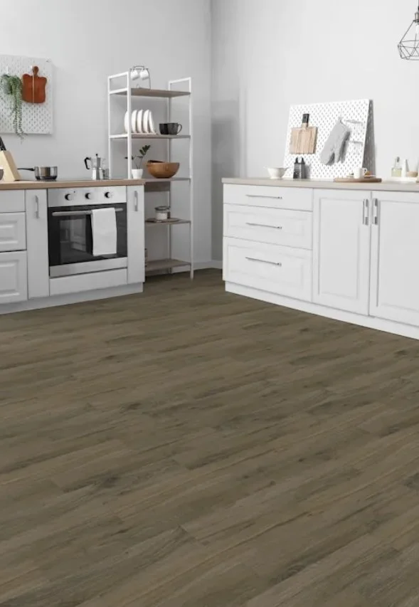Adleta Earthwerks Residential Luxury Vinyl Plank / Collection: Development-Devan / Color: Cricket / (Available in a glue down!) Click on picture above to see an enhanced view!