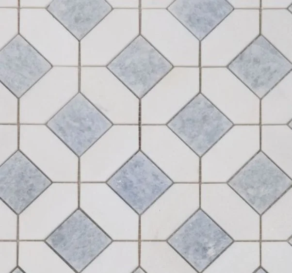Elysium Residential Mosaic Tile (*ARM 24) / Collection: Eclipse / Color: Crystal Ocean - SKU: MO1056 / Size: "12 x 12" - (Only size available!) / Click on picture above to see enhanced view!